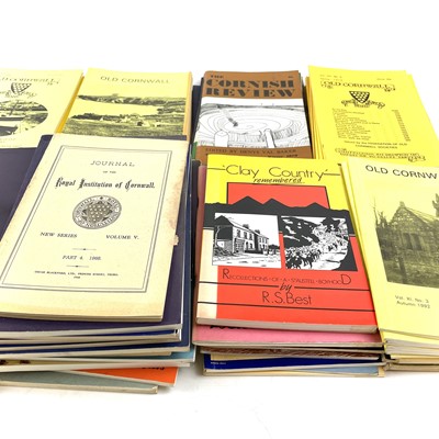 Lot 7 - Cornish journals and reviews.