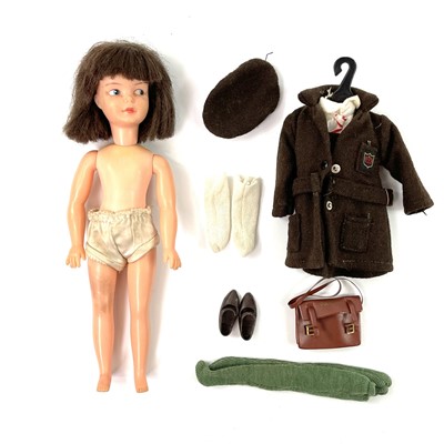 Lot 765 - Pedigree/Cindy doll, wardrobe & outfits.