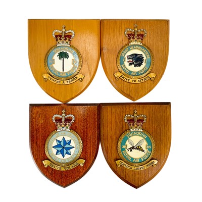 Lot 249 - Four RAF plaques.