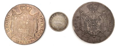 Lot 280 - 19th Century Italy-Kingdom of Naples Emperor Napoleon Era.