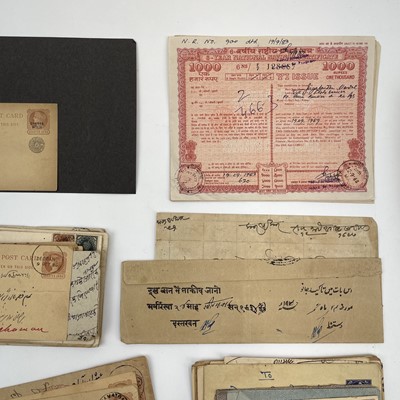 Lot 504 - India & States Postal Stationary Etc.