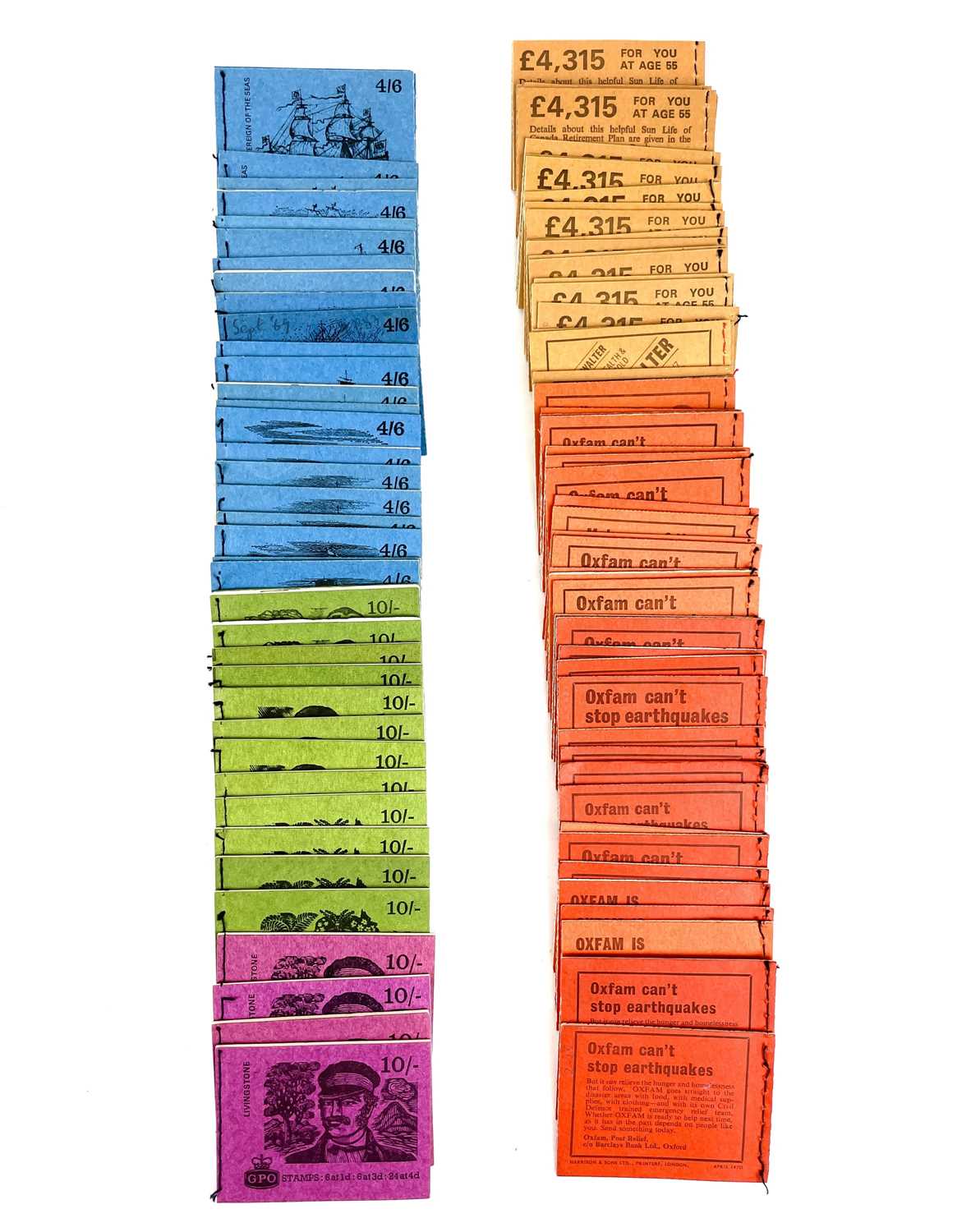 Lot 508 - G.B. Machin Pre-Decimal Booklets.