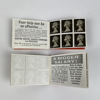 Lot 508 - G.B. Machin Pre-Decimal Booklets.