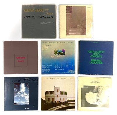 Lot 189 - KEITH JARRETT. Eight 12" long plays of which one is a box set.