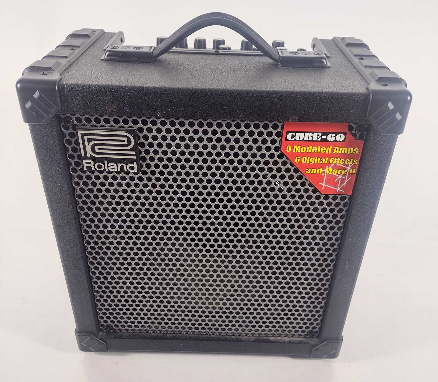 Lot 348 A Roland Cube 60 guitar amplifier.