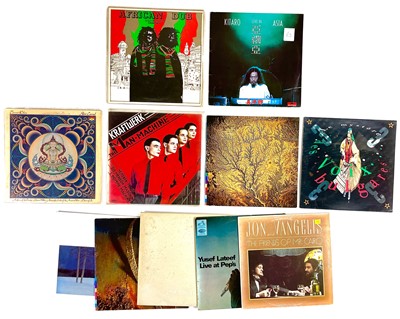 Lot 303 - WORLD/EXSPERIMENTAL/DUB/ELECTRONIC. Eleven 12" albums.