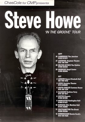 Lot 307 - Test Dept concert poster, with five others.
