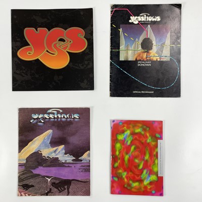 Lot 308 - Concert Programmes and three vintage 'Rock and Folk' magazines.