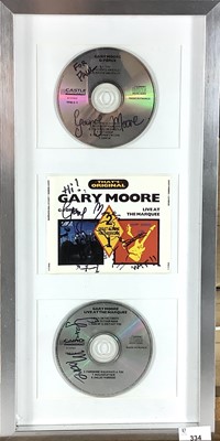 Lot 334 - Signed Gary Moore.