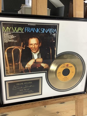 Lot 335 - Frank Sinatra Gold Disc.