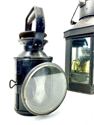 Lot 673 - Transport-Railways-Railwayana Lamps (x3)