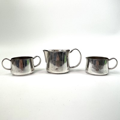 Lot 681 - Transport-Railways-Railwayana. Pair of Guards Handlamps, Pullman Dining Car Plated Ware etc.