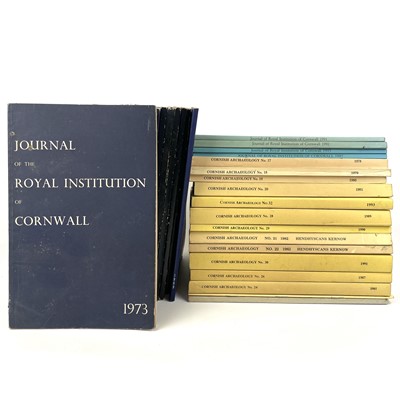 Lot 10 - A collection of Cornish journals.