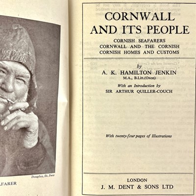 Lot 63 - A. K. HAMILTON JENKIN. 'Cornwall and its People,'