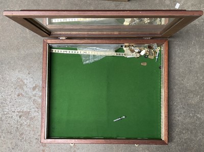 Lot 777 - Collector's Wall Display Cabinets (x3) - Ideal for Railway/Diecast Models.