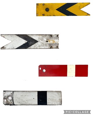 Lot 699 - Railway Metal Distant & Home Signal Arms.