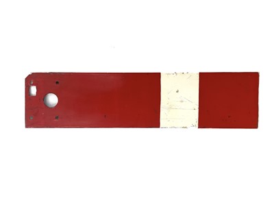 Lot 699 - Railway Metal Distant & Home Signal Arms.