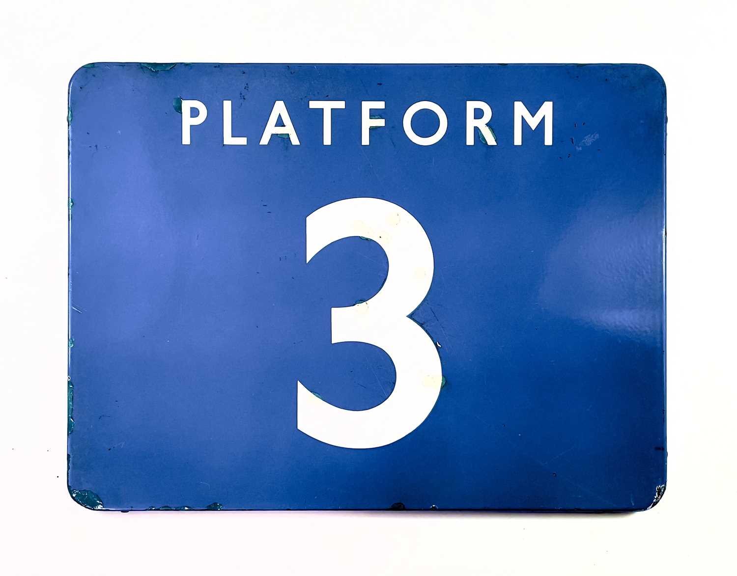 Lot 699 - British Railways Scottish Region Station Platform Sign.