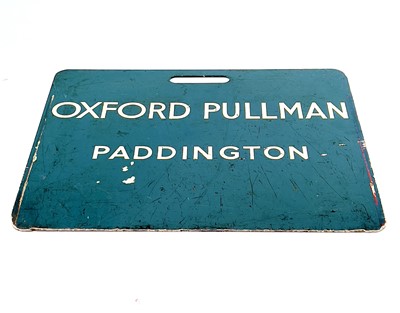 Lot 699 - British Railways Carriage Side Named Train Plate.