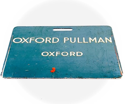 Lot 699 - British Railways Carriage Side Named Train Plate.