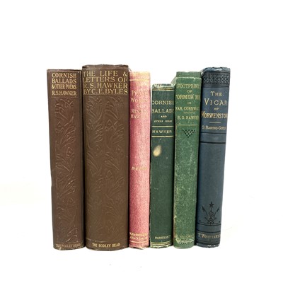 Lot 66 - ROBERT STEPHEN HAWKER. Six books and three booklets.