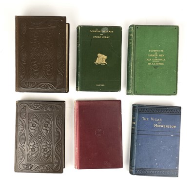 Lot 66 - ROBERT STEPHEN HAWKER. Six books and three booklets.