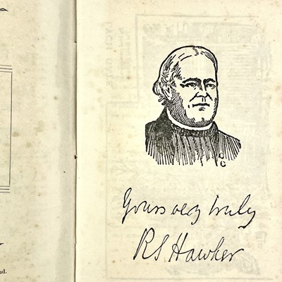 Lot 66 - ROBERT STEPHEN HAWKER. Six books and three booklets.