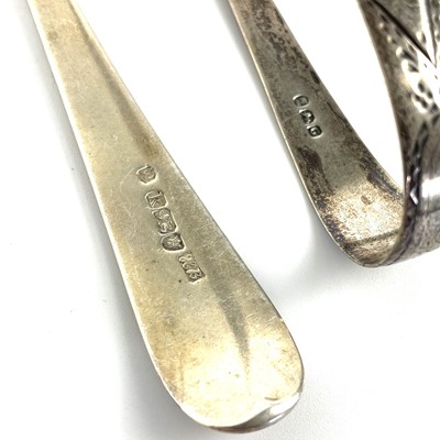 Lot 47 - A George III silver table spoon by Hester Bateman, London 1825.