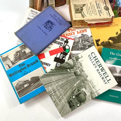 Lot 699 - Railway/Transport Books Etc.