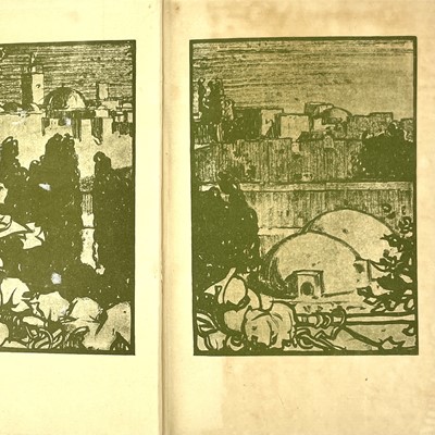 Lot 105 - Frank Brangwyn illustrations. 'Rubaiyat of Omar Khayyam,'