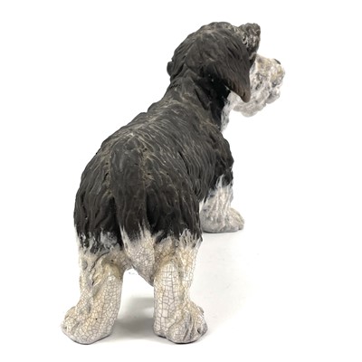 Lot 833 - Lawson C. RUDGE, model of a  wire haired dachshund.