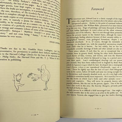 Lot 151 - Two books on Edward Lear.