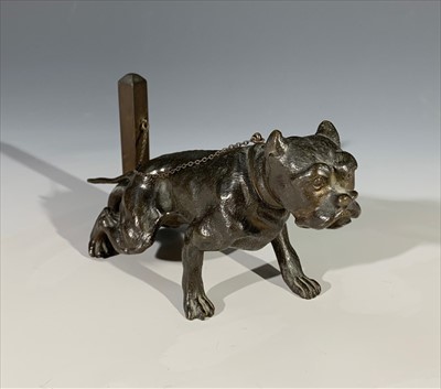 Lot 174 - An early 20th century bronze model of a...