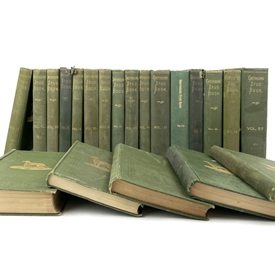 Lot 153 - Twenty-one Greyhound Stud Books.