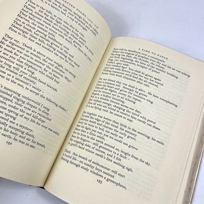 Lot 155 - Poetry Interest. Two works by C. Day Lewis and The collected poems of Phillip Larking.