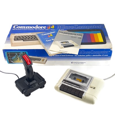 Lot 143 - A commodore 64 microcomputer.