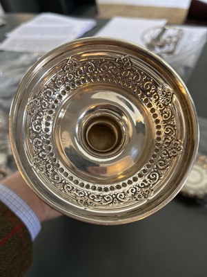Lot 12 - An impressive Victorian silver wine ewer by Sibrey Hall & Co.