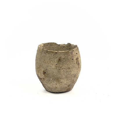 Lot 190 - An original old-time Cornish clay crucible.