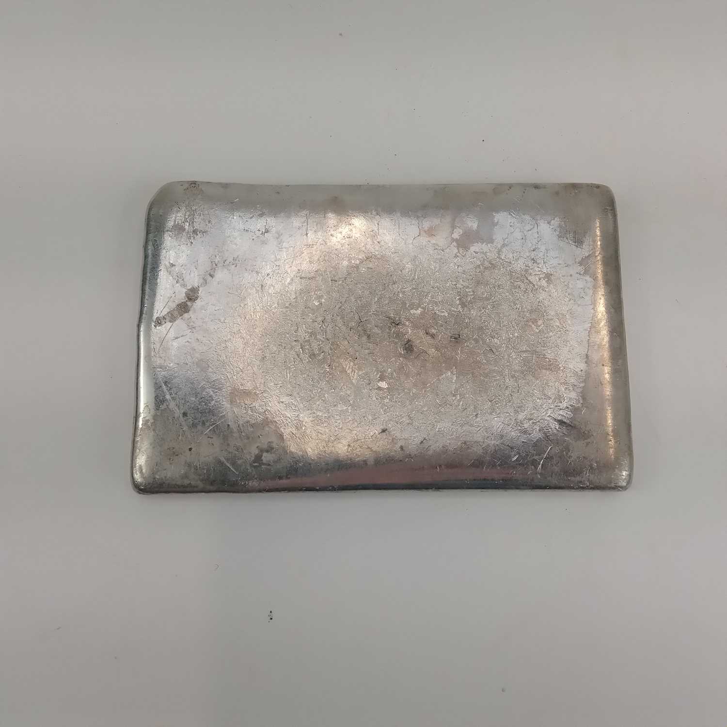 Lot 185 A Cornish tin ingot.