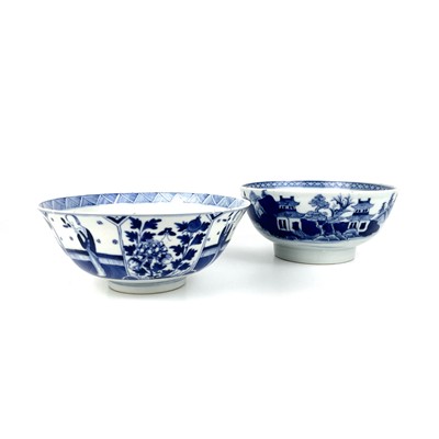 Lot 205 - A Chinese blue and white porcelain bowl, 18th century.