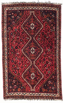 Lot 1278 - A Shiraz rug, South West Persia.