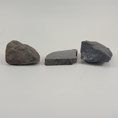 Lot 218 - Three good cassiterite specimens from Wherry Mine, Penzance.