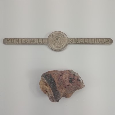 Lot 193 - A modern tin bar ingot of St Austell tin.