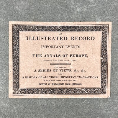 Lot 248 - Illustrated Annals of Europe, 1817.