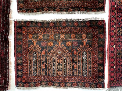 Lot 1253 - Two Afghan rugs.