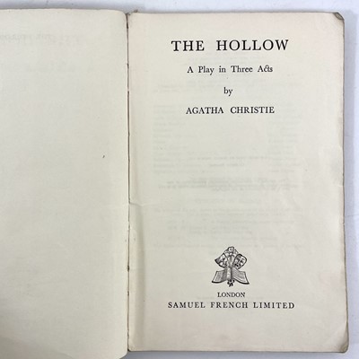 Lot 273 - 'The Hollow' by Agatha Christie.