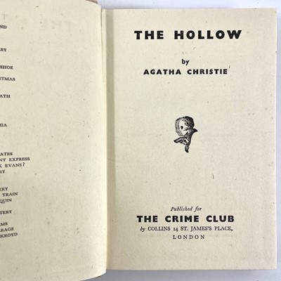 Lot 273 - 'The Hollow' by Agatha Christie.