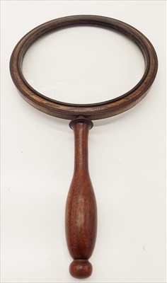 Lot 193 - A rosewood gallery glass, signed Chadburn...