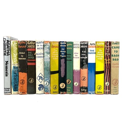 Lot 275 - Fourteen Agatha Christie first editions.