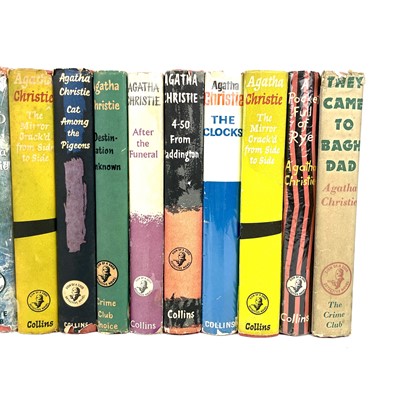 Lot 275 - Fourteen Agatha Christie first editions.